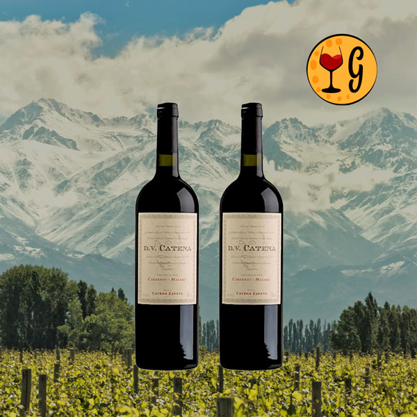 Kit 2 Garrafas DV Catena Cabernet Malbec 2020 – Essência de Mendoza em Dose Dupla Imperdível - Oferta