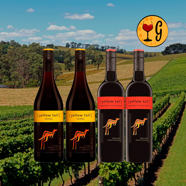 Kit 2 Vinhos Yellow Tail – Sabores da Austrália a Preço Promocional - Oferta