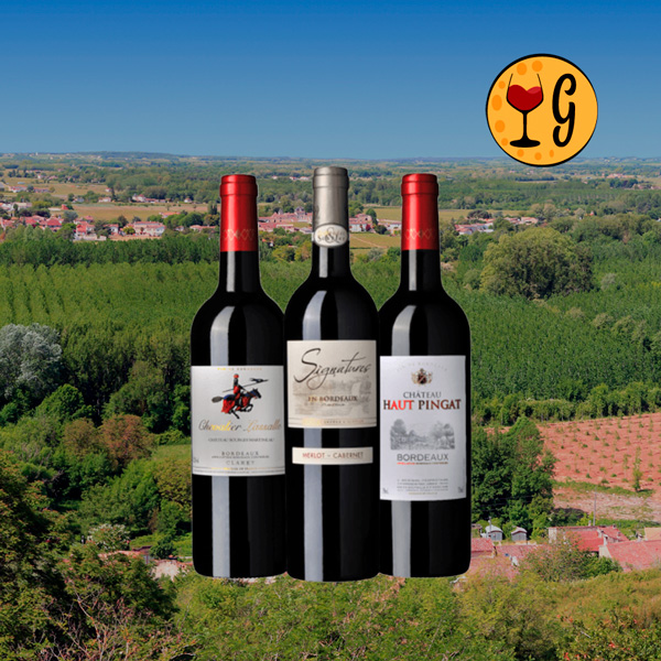 Kit 3 Achados de Bordeaux – Tintos Franceses que Valem Muito Mais do que Custam - Oferta