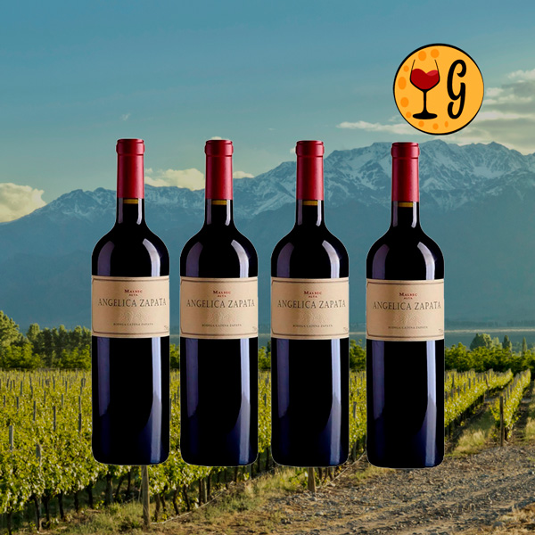 Kit 4 Garrafas Angélica Zapata Malbec Alta 2020 – Exclusividade em Dose Quádrupla - Oferta