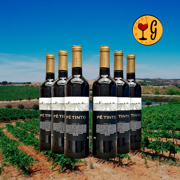 Kit 6 Garrafas Esporão Pé Tinto – Tradição e Sabor do Alentejo Multiplicados por Seis - Oferta