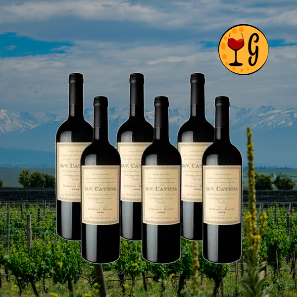 Kit 6 Vinhos DV Catena Cabernet Malbec 2020 – Celebração da Maestria Argentina em Seis Garrafas - Oferta