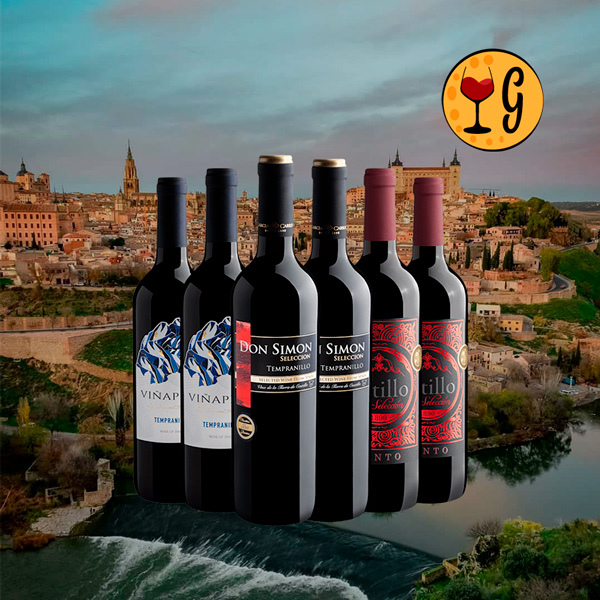 Kit 6 Vinhos Tintos Espanhóis Essenciais – Paixão e Sabor em Oferta Exclusiva - Oferta