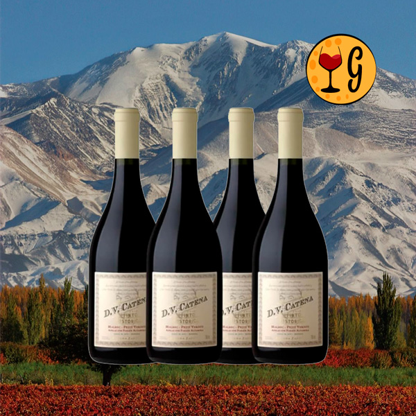 Kit DV Catena Histórico Malbec-Petit Verdot 2022 – O Legado de Don Domingo Renascido - Oferta