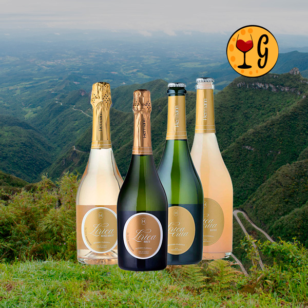 Kit Espumantes Hermann Lírica – O Luxo Borbulhante em Quatro Rótulos Excepcionais - Oferta