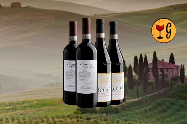 Kit Realeza Italiana – Barolo e Brunello em Dueto Majestoso - Thumbnail