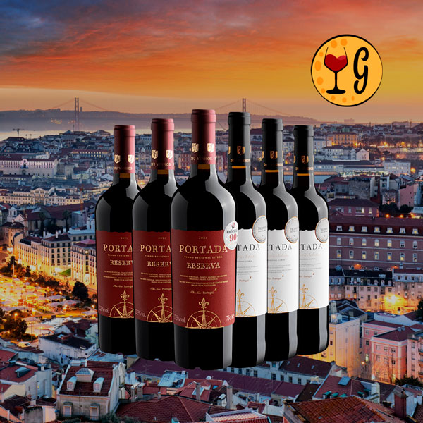 Kit Tesouros de Lisboa – 6 Tintos Portugueses Premiados a Preço Imperdível - Oferta