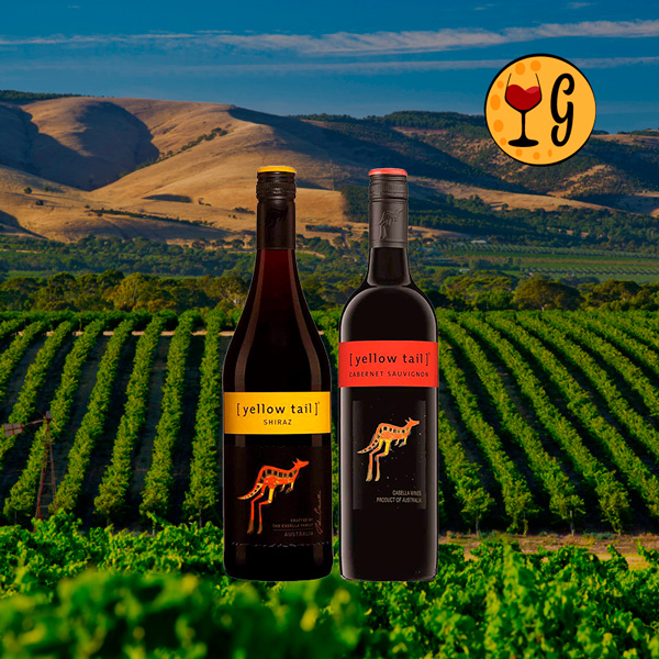 Kit Yellow Tail em 2 Rótulos – Austrália em Dose Dupla de Shiraz e Cabernet Sauvignon - Oferta
