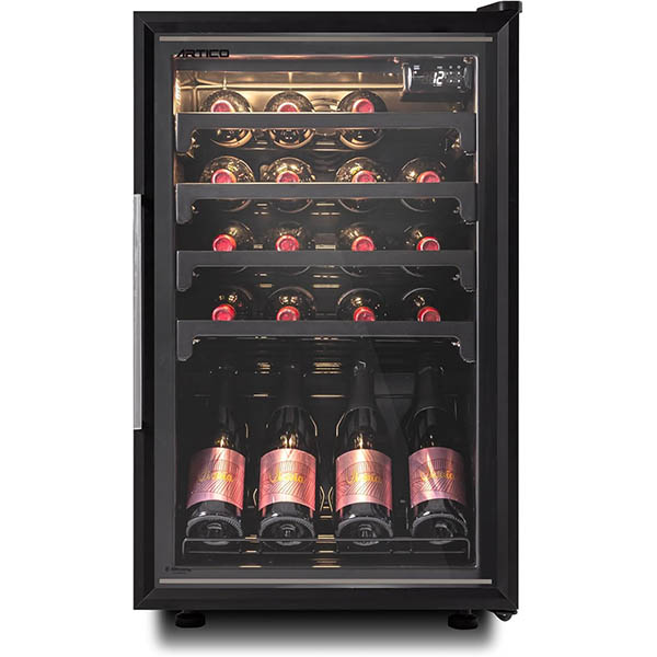 ‎Adega Climatizada e Refrigerador 2 em 1 20 Garrafas De Vinho e 100 Latas 127V 3