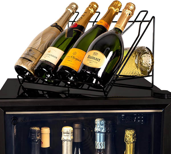 ‎Adega Climatizada e Refrigerador 2 em 1 20 Garrafas De Vinho e 100 Latas 127V 7