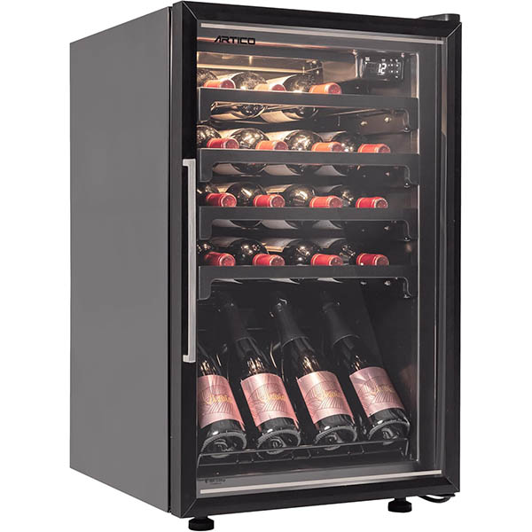 ‎Adega Climatizada e Refrigerador 2 em 1 20 Garrafas De Vinho e 100 Latas 220V 9