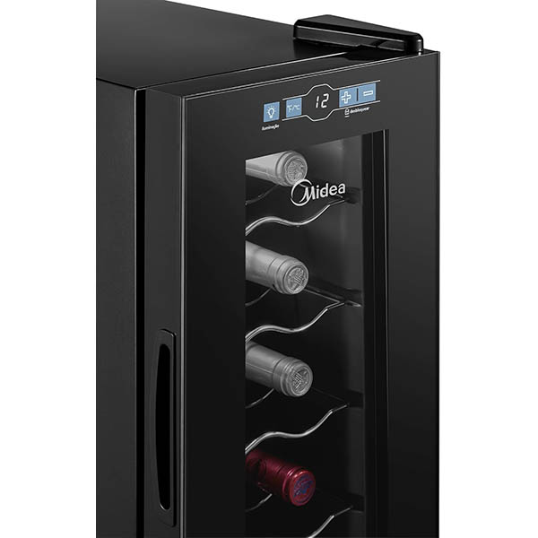 Adega Climatizada Midea 12 Garrafas WBB121 Bivolt 7