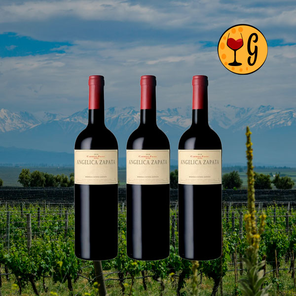 Kit 3 Garrafas Angélica Zapata Cabernet Franc 2022 – Exclusividade e Sofisticação Triplicadas - Oferta