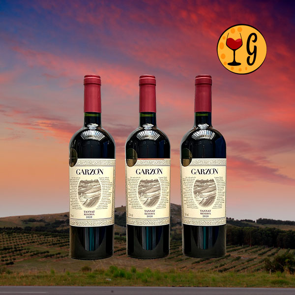 Kit 3 Garrafas Garzón Reserva Tannat 2020 – Potência uruguaia em dose tripla - Oferta