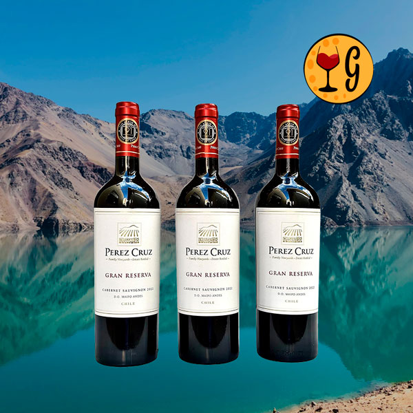 Kit 3 Garrafas Perez Cruz Gran Reserva Cabernet Sauvignon 2022 – Excelência do Maipo em Dose Tripla - Oferta