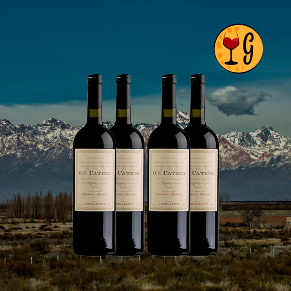Kit 4 Garrafas DV Catena Cabernet Malbec – Potência e Elegância Multiplicadas por Quatro - Oferta