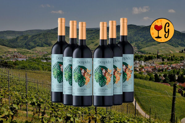 Kit 6 Garrafas Despido Tinto Meio Seco Sem Álcool – Sabor e Bem-Estar em Dose Séxtupla - Thumbnail