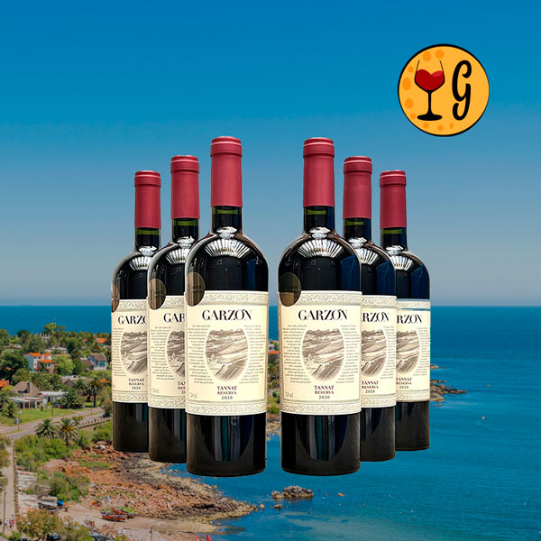 Kit 6 Garrafas Garzón Reserva Tannat – Potência e Elegância do Tannat Uruguaio Multiplicadas por Seis - Oferta