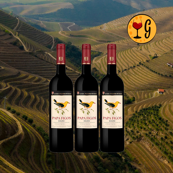 Kit 3 Garrafas Papa Figos Tinto – Elegância do Douro em Dose Tripla - Oferta