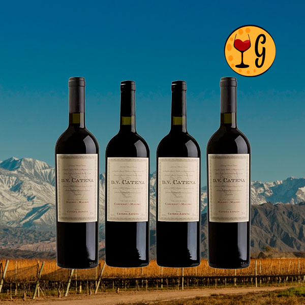 Kit 4 Garrafas DV Catena Cabernet-Malbec e Malbec-Malbec – Duas Essências de Mendoza em Dose Dupla - Oferta