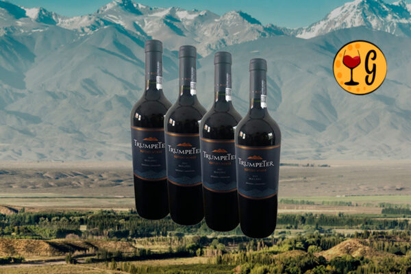 Kit 4 Garrafas Rutini Trumpeter Malbec 2022 – Altitude e Intensidade em Dose Quádrupla - Thumbnail