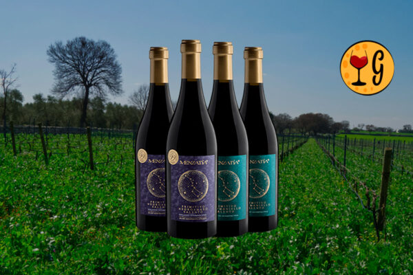 Kit 4 Vinhos Menzatia – Duas Joias de Puglia com 99 e 98 Pontos Luca Maroni a Preço Especial - Thumbnail