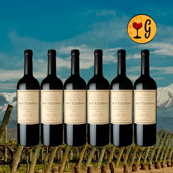 Kit 6 Garrafas DV Catena Syrah-Syrah 2018 – O Melhor Syrah de Altitude em Dose Sextupla - Oferta