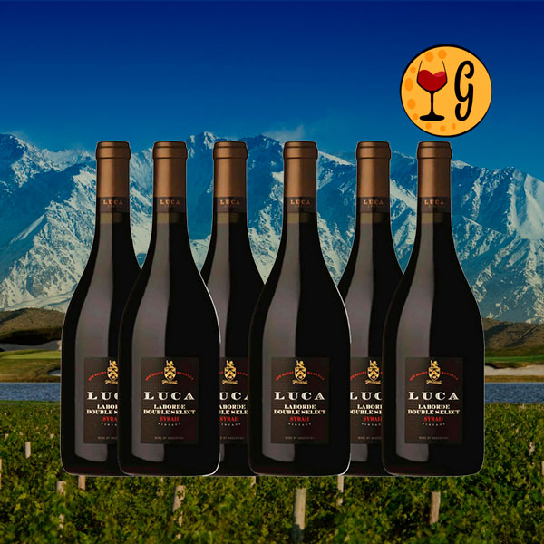 Kit 6 Garrafas Luca Syrah Old Vine 2022 – Intensidade Andina Multiplicada por Seis - Oferta