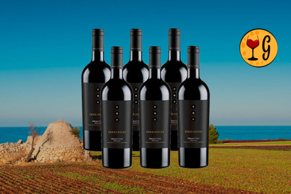 Kit 6 Garrafas Luccarelli Primitivo Puglia – Tradição e Intensidade Apuliana Multiplicadas por Seis - Thumbnail