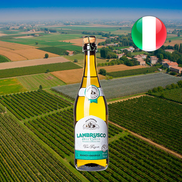 Lambrusco Dell Emilia Bianco Amabile - Oferta