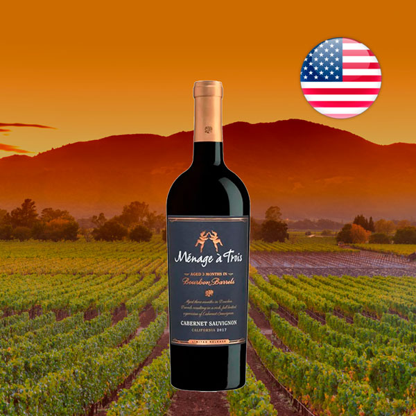 Ménage à Trois Bourbon Barrels Cabernet Sauvignon 2017 - Oferta