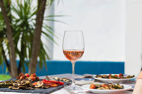 Azure Frisante Rosé - Harmonização