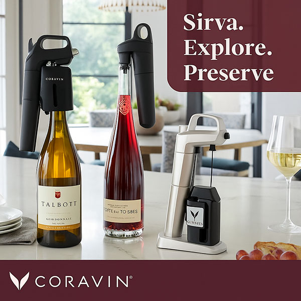 Coravin Model Three Timeless Plus Kit preservador de vinho 02
