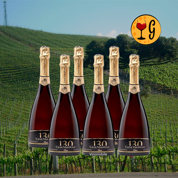 Kit 6 Espumantes Casa Valduga 130 Brut – Efervescência e Elegância Multiplicadas por Seis - Oferta