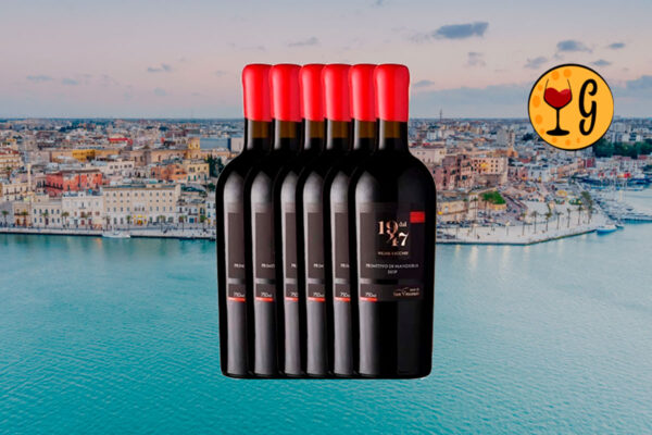 Kit 6 Garrafas Dal 1947 Vigne Vecchie Primitivo di Manduria DOP 2020 – Potência e Elegância Apuliana Multiplicadas por Seis - Thumbnail