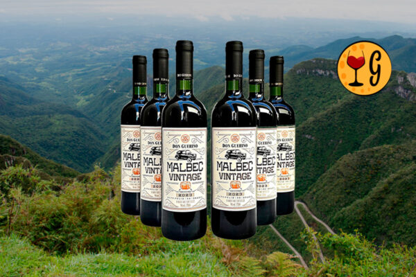 Kit 6 Garrafas Don Guerino Malbec Vintage 2023 – Elegância da Serra Gaúcha Multiplicada por Seis - Thumbnail