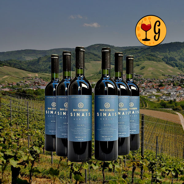Kit 6 Garrafas Don Guerino Sinais Merlot 2023 – Frutas e Maciez Multiplicadas por Seis - Oferta