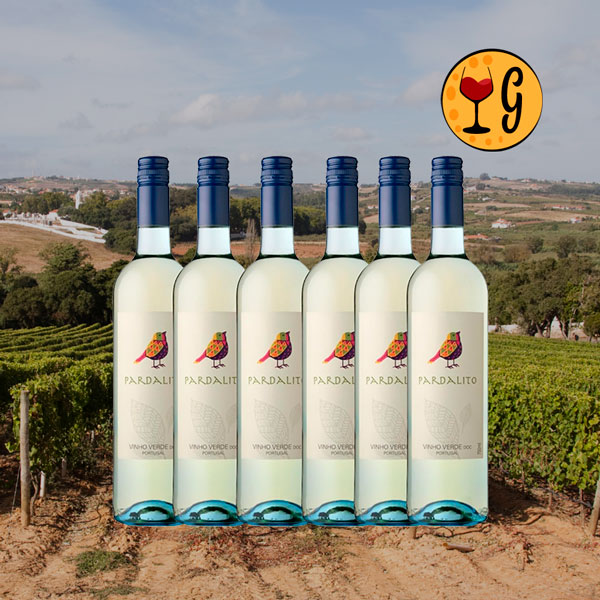 Kit 6 Garrafas Pardalito DOC Vinho Verde 750ml – Leveza e Frescor Multiplicados por Seis - Oferta