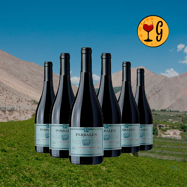 Kit 6 Garrafas Parrales Reserva Cabernet Sauvignon – Intensidade e Maciez Chilena Multiplicadas por Seis - Oferta