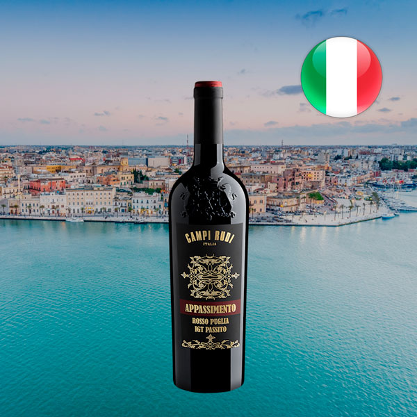 Campi Rudi Appassimento Rosso Passito Puglia IGT 2023 - Oferta