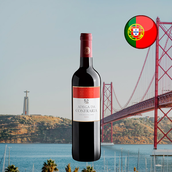 Adega da Confraria Tinto Vinho Regional Lisboa 2022 - Oferta