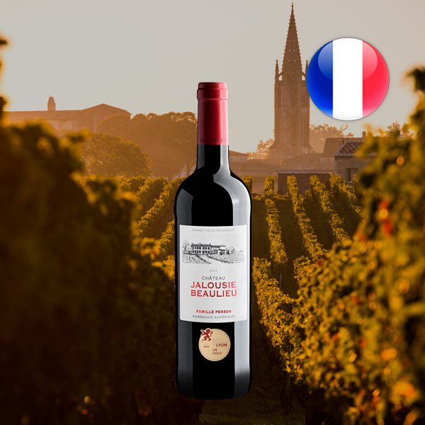 Château Jalousie Beaulieu Bordeaux Supérieur AOC 2022 - Oferta