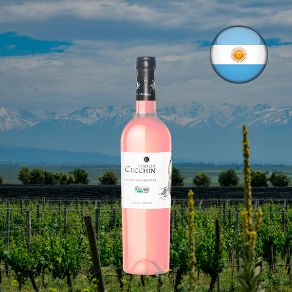 Familia Cecchin Malbec Rosé 2024 - Oferta