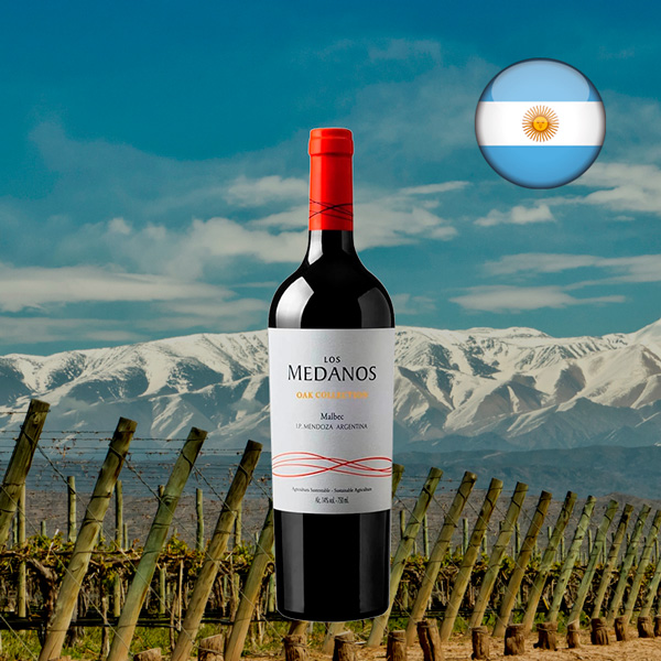 Los Médanos Oak Collection Malbec 2020 - Oferta