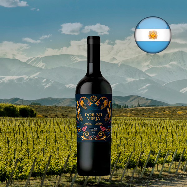 Por Mi Vieja Malbec 2023 - Oferta