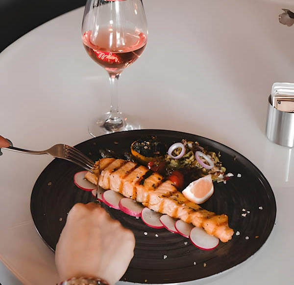 Viu Manent Reserva Malbec Rosé 2024 - Harmonização