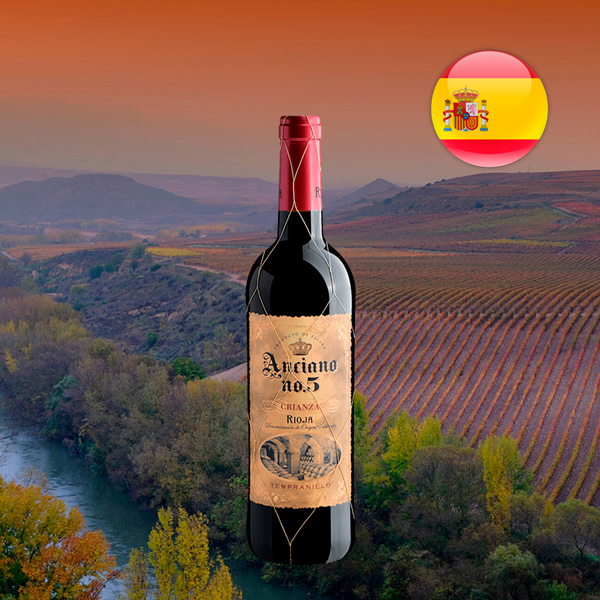 Anciano no. 5 Tempranillo Crianza Rioja DOCa 2021 - Oferta