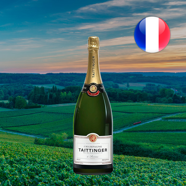 Champagne Taittinger Brut Réserve Magnum - Oferta