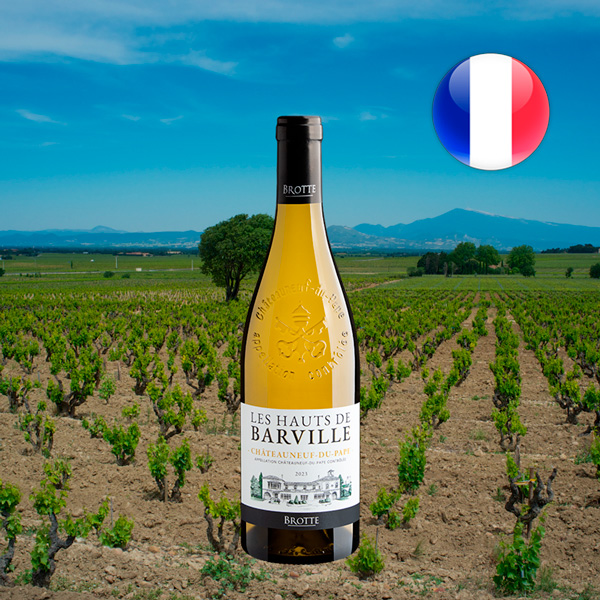 Maison Brotte Les Hauts de Barville Châteauneuf-du-Pape Blanc AOC 2022 - Oferta