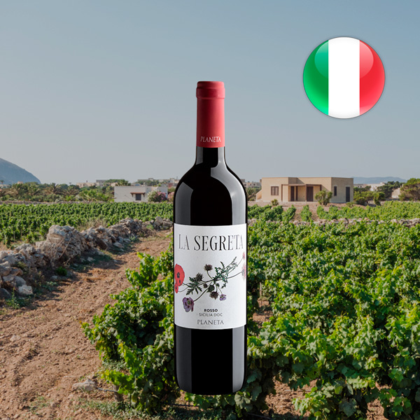 Planeta La Segreta Rosso Sicilia DOC 2021 - Oferta